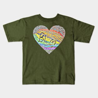 BLM 🖤 Pride - Front Kids T-Shirt